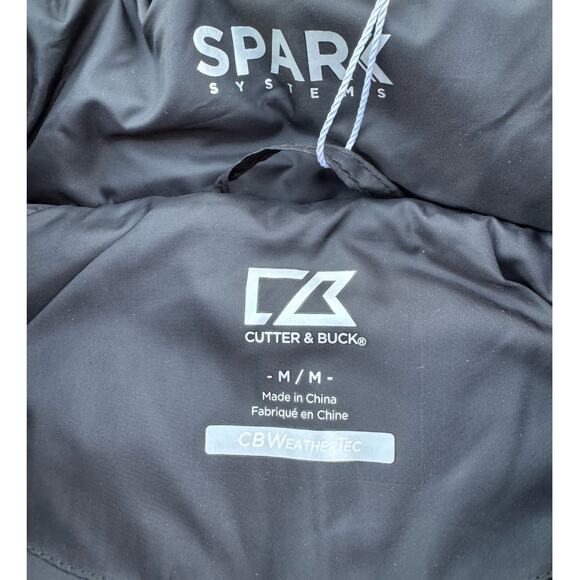 NWT - Cutter & Buck Black, Packable winter puffer, Barlow Pass coat, size Med - Picture 8 of 16